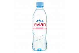 Evian 50cl. Jetable